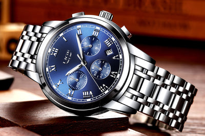 Reloj Deportivo Cronógrafo Tres Ojos Resistente al Agua - Image 19