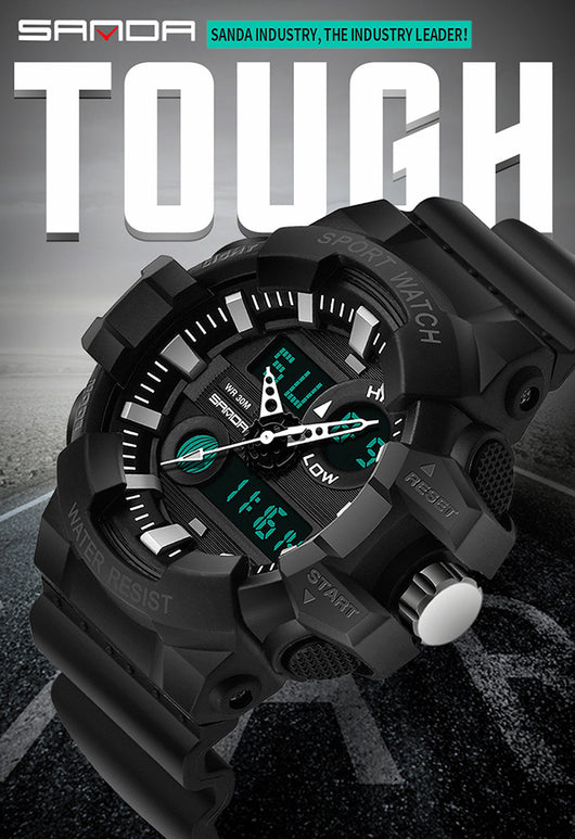 Reloj Electrónico Deportivo Resistente al Agua para Hombre - Image 2