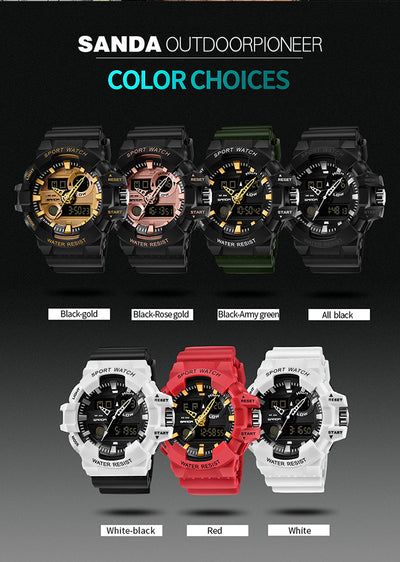 Reloj Electrónico Deportivo Resistente al Agua para Hombre - Image 5