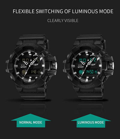 Reloj Electrónico Deportivo Resistente al Agua para Hombre - Image 9