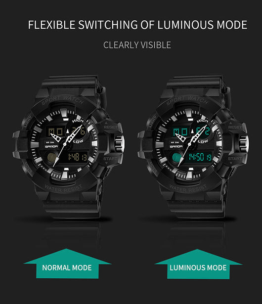 Reloj Electrónico Deportivo Resistente al Agua para Hombre - Image 9