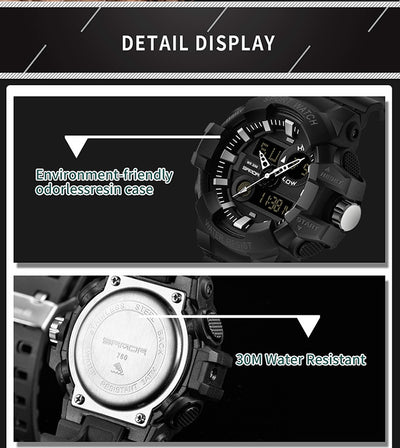 Reloj Electrónico Deportivo Resistente al Agua para Hombre - Image 17
