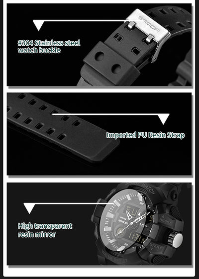 Reloj Electrónico Deportivo Resistente al Agua para Hombre - Image 18