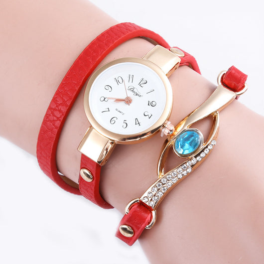 Reloj Pulsera de Cuarzo con Cristal Azul - Image 7