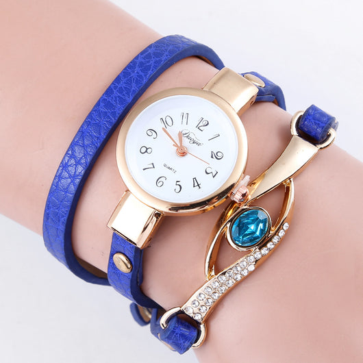 Reloj Pulsera de Cuarzo con Cristal Azul - Image 14