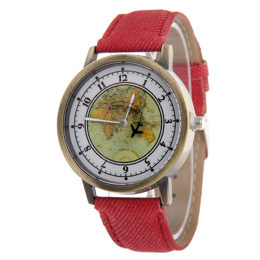 Reloj con Correa de Lona Reciclada de Avión - Image 12