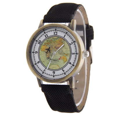 Reloj con Correa de Lona Reciclada de Avión - Image 14