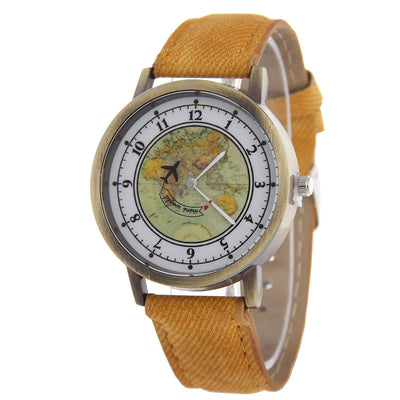 Reloj con Correa de Lona Reciclada de Avión - Image 15