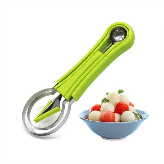 Excavador de Frutas 3 en 1 de Acero Inoxidable - Cuchara Multiusos Portátil - Image 9