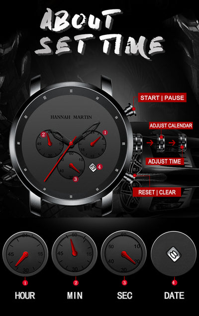 Reloj Casual para Hombre - Diseño Versátil y Moderno - Image 8