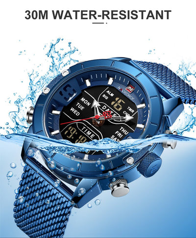 Reloj de Pulsera con Malla Metálica - Image 9