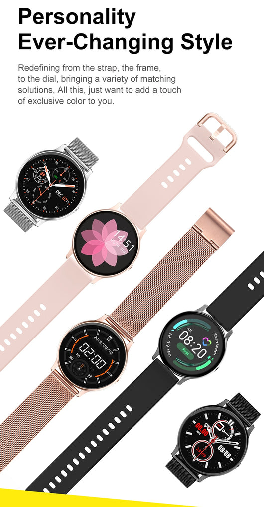 Smartwatch Pantalla Redonda 1.2" con Monitoreo de Salud - Image 11