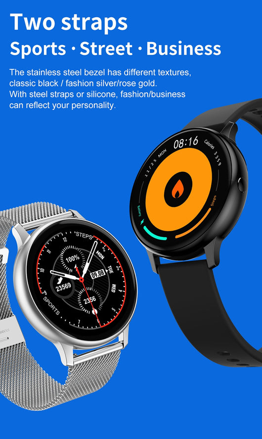 Smartwatch Pantalla Redonda 1.2" con Monitoreo de Salud - Image 13