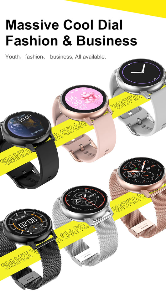Smartwatch Pantalla Redonda 1.2" con Monitoreo de Salud - Image 16