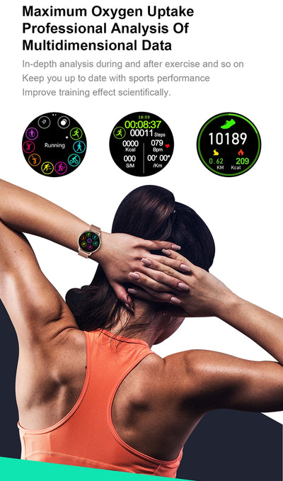 Smartwatch Pantalla Redonda 1.2" con Monitoreo de Salud - Image 20