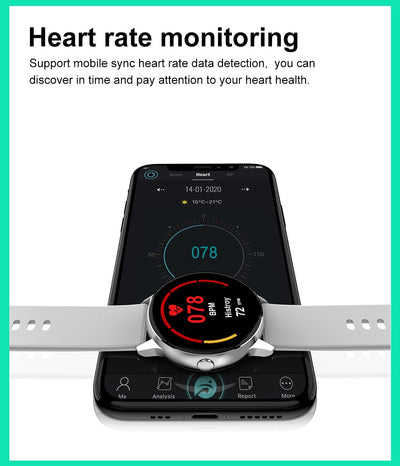 Smartwatch Pantalla Redonda 1.2" con Monitoreo de Salud - Image 23