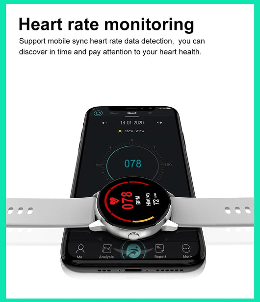 Smartwatch Pantalla Redonda 1.2" con Monitoreo de Salud - Image 23