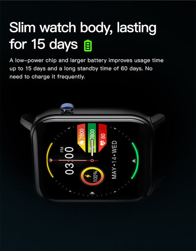 Reloj Inteligente Deportivo Multifunción con Monitor de Salud - Image 12