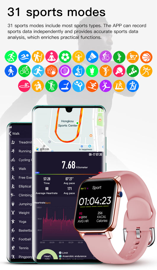 Reloj Inteligente Deportivo Multifunción con Monitor de Salud - Image 15