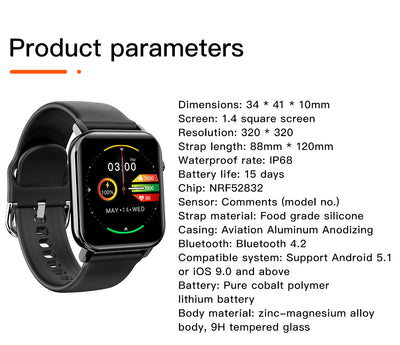 Reloj Inteligente Deportivo Multifunción con Monitor de Salud - Image 27