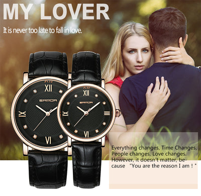 Reloj de Pulsera Casual Resistente al Agua con Movimiento de Cuarzo - Image 2
