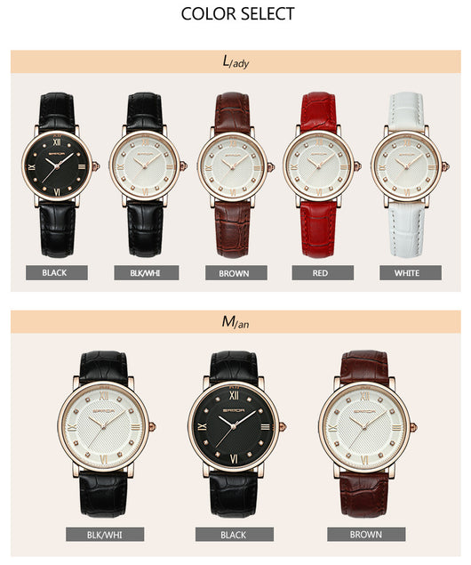 Reloj de Pulsera Casual Resistente al Agua con Movimiento de Cuarzo - Image 3