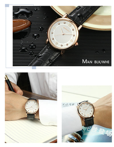Reloj de Pulsera Casual Resistente al Agua con Movimiento de Cuarzo - Image 6