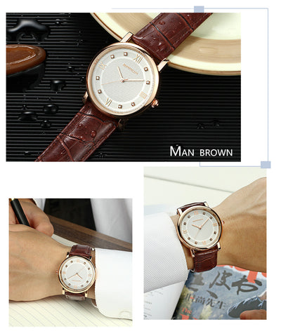 Reloj de Pulsera Casual Resistente al Agua con Movimiento de Cuarzo - Image 7