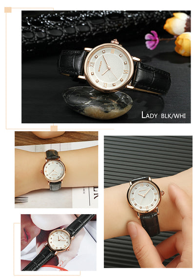 Reloj de Pulsera Casual Resistente al Agua con Movimiento de Cuarzo - Image 9