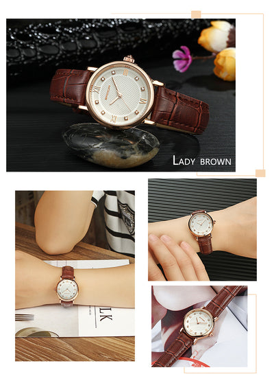 Reloj de Pulsera Casual Resistente al Agua con Movimiento de Cuarzo - Image 10