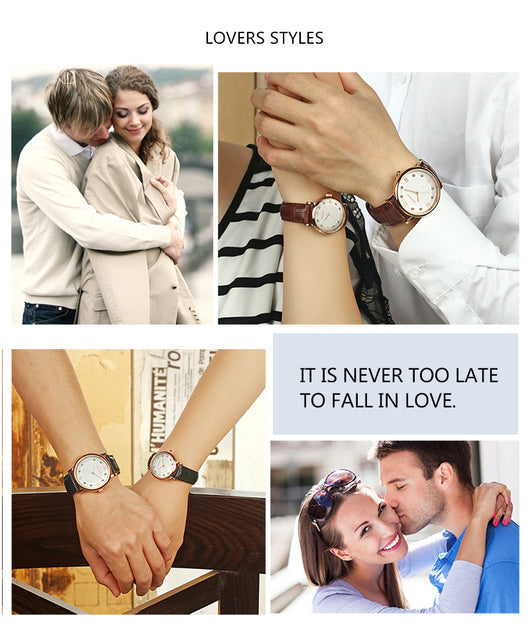 Reloj de Pulsera Casual Resistente al Agua con Movimiento de Cuarzo - Image 13