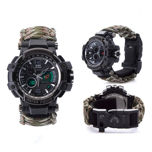 Reloj Deportivo Multifunción Resistente al Agua para Aventuras al Aire Libre - Image 5