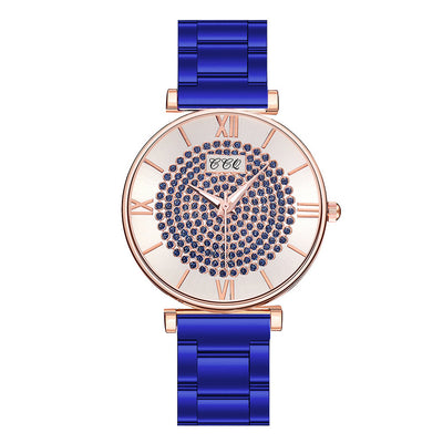 Reloj para mujer de acero aleado con correa metálica - Image 14