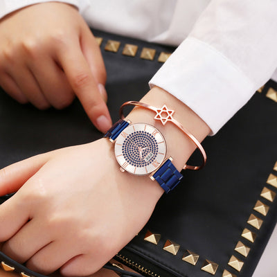 Reloj para mujer de acero aleado con correa metálica - Image 20