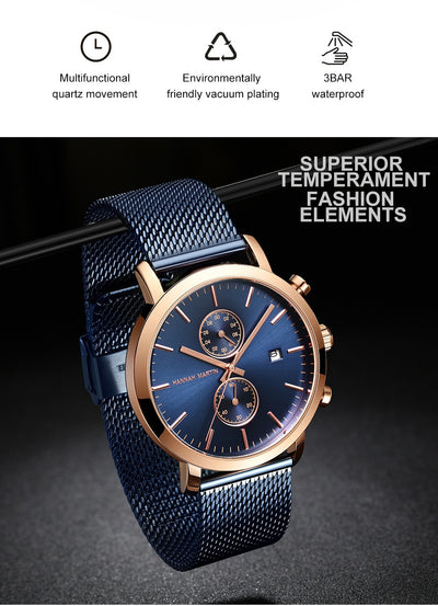 Reloj Multifunción con Calendario para Hombre - Image 9