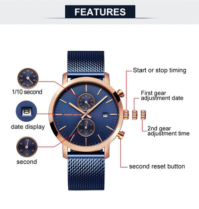 Reloj Multifunción con Calendario para Hombre - Image 10