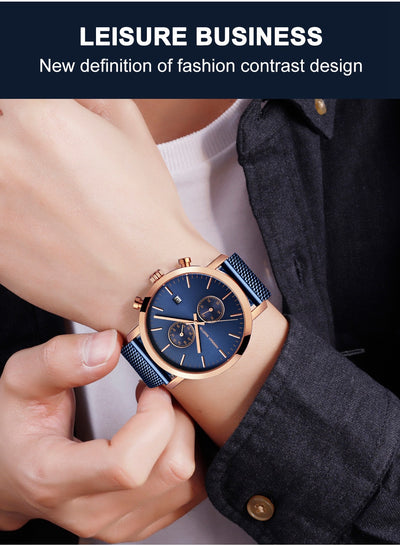 Reloj Multifunción con Calendario para Hombre - Image 11