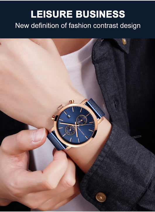 Reloj Multifunción con Calendario para Hombre - Image 11