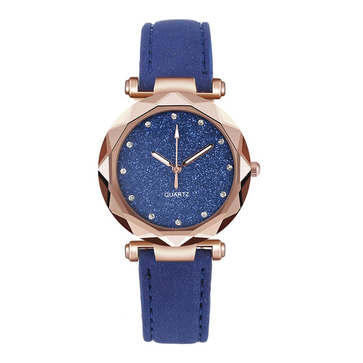 Reloj de Pulsera para Mujer Romántico con Cielo Estrellado, Diseño Cuero y Diamantes - Image 25