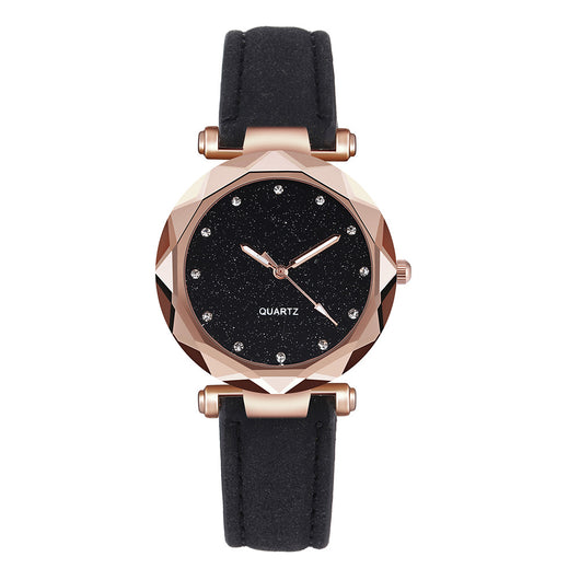 Reloj de Pulsera para Mujer Romántico con Cielo Estrellado, Diseño Cuero y Diamantes - Image 26