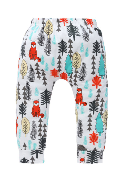 Conjunto Infantil 3 Piezas con Estampado Bosque - Ropa, Pantalones y Gorro - Image 13