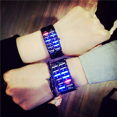 Reloj Digital LED Unisex - Pulsera Electrónica de Pareja Moderna - Image 8