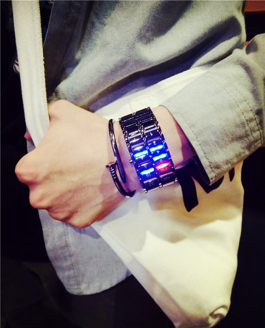 Reloj Digital LED Unisex - Pulsera Electrónica de Pareja Moderna - Image 11
