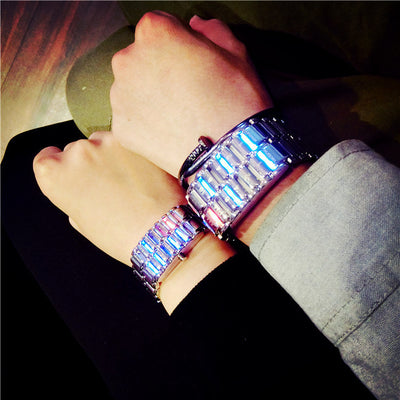 Reloj Digital LED Unisex - Pulsera Electrónica de Pareja Moderna - Image 19