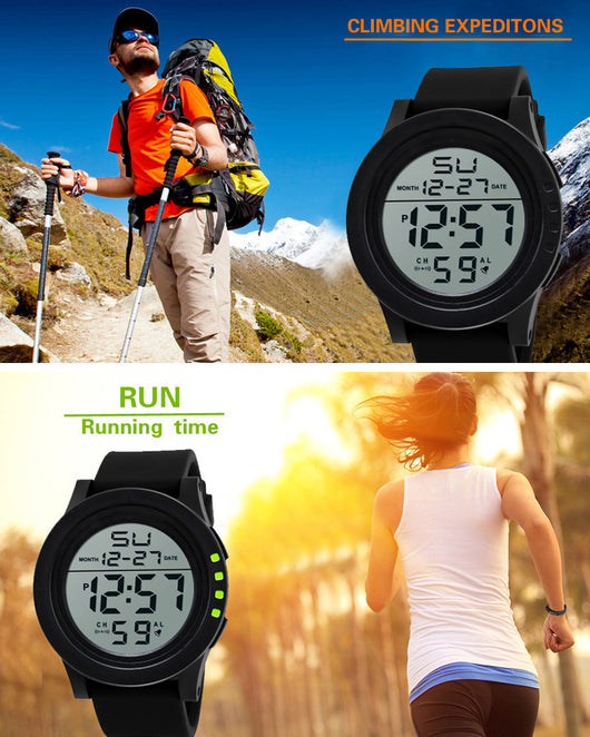Reloj Deportivo Grande Resistente al Agua para Aventuras Outdoor - Image 7