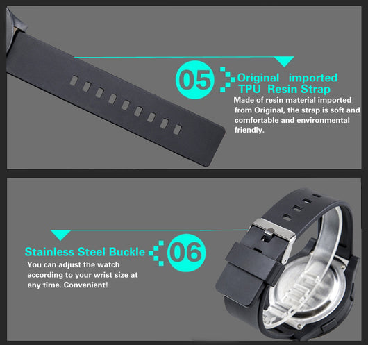 Reloj Deportivo Grande Resistente al Agua para Aventuras Outdoor - Image 17