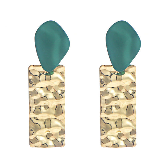 Aretes Metálicos Mate Minimalistas Versátiles - Image 16