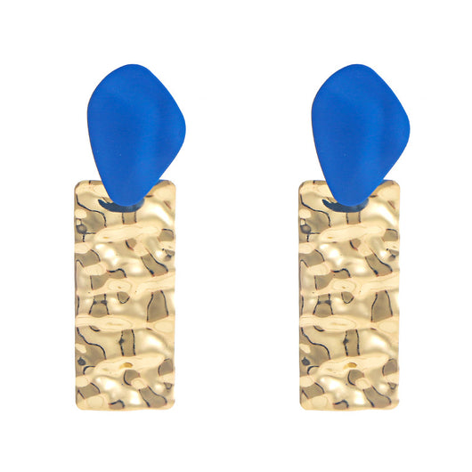 Aretes Metálicos Mate Minimalistas Versátiles - Image 20
