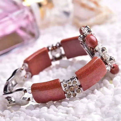 Reloj Pulsera de Piedra Arenisca Dorada - Image 11