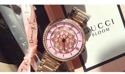 Reloj de Cuarzo para Mujer con Diamantes y Acero Inoxidable - Image 10